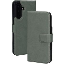 Mobiparts Classic Wallet Housse Samsung Galaxy A17 Etui - Stone Green