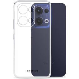 Mobilize Gelly Transparent OPPO Reno 13 TPU souple Coque arrière - Transparent