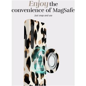 MIO Holder MagSafe Bague téléphone - Leopard Universel