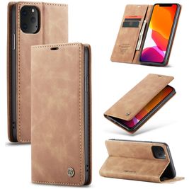 Caseme 013 Housse iPhone 11 Pro Etui Porte-Monnaie - Marron