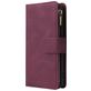 Mobigear Zipper Housse Huawei P40 Etui Porte-Monnaie - Rouge