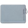 Mobigear Dual Zip Pochette Ordinateur portable 15 - 16 Pouces Housse ordinateur - bleu acier