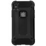 Mobiparts Rugged Shield Coque iPhone XS Coque arrière Rigide Anti-Chocs - Noir