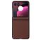 Mobigear Excellent Coque Motorola Razr 40 Ultra Coque arrière Rigide - Marron