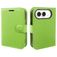 Mobigear Classic Housse iPhone Duo Etui Porte-Monnaie - Vert