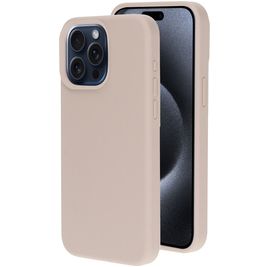 Mobiparts Coque iPhone 15 Pro Max Coque arrière en Silicone - Soft Salmon