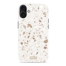 MIO Coque iPhone 16 MagSafe Coque arrière Rigide - Soft Terrazzo