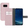 Mobiparts Saffiano Wallet Housse Samsung Galaxy S8 Plus Etui Porte-Monnaie - Rose