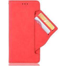 Mobigear Slide Wallet Housse Samsung Galaxy S20 FE Etui Porte-Monnaie - Rouge