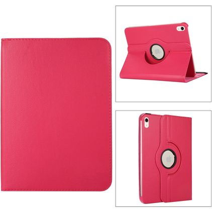 Mobigear DuoStand Coque iPad 10 (2022) Etui Rotatif - Magenta