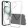 Mobigear Crystal Transparent iPhone 16 Plus Plastique rigide Coque arrière - Transparent