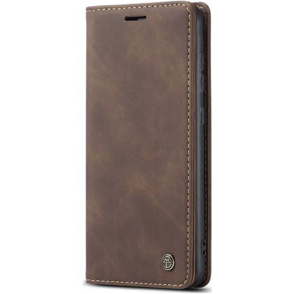 Caseme 013 Housse Samsung Galaxy A41 Etui Porte-Monnaie - Marron