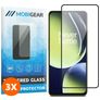 Mobigear Premium OnePlus Nord CE 3 Lite 5G Verre trempé Protection d'écran - Compatible Coque (Lot de 3)