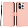 Mobigear Urban Wallet Housse iPhone 16 Pro Etui Porte-Monnaie - Rose