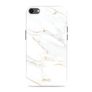 MIO Coque iPhone SE (2022) MagSafe Coque arrière Rigide - White Marble