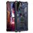 Mobigear Armor Stand Samsung Galaxy S22 Ultra Plastique rigide Coque arrière Antichoc avec béquille - Bleu