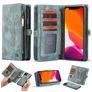 Caseme 008 Housse iPhone 11 Pro Etui avec Coque Détachable Porte-Monnaie - Bleu