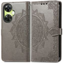 Mobigear Dreamcatcher Housse OnePlus Nord CE 3 Lite 5G Etui Porte-Monnaie - Gris