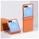 Mobigear Colors Coque Samsung Galaxy Z Flip 8 Coque arrière Rigide - Orange