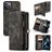 Caseme 008 Housse iPhone 13 Etui avec Coque Détachable Porte-Monnaie - Noir