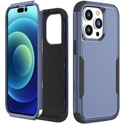 Mobigear Ultra Tough Coque iPhone 15 Pro Coque arrière Rigide Anti-Chocs - Royal Blue
