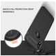Mobigear Brushed Slim Coque iPhone XR Coque arrière en TPU Souple - Noir