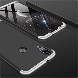 Mobigear TriGuard Coque Xiaomi Mi Play Coque arrière Rigide - Noir / Argent