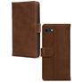 Mobilize Wallet Housse iPhone 7 Etui en Cuir Véritable Porte-Monnaie - Marron