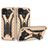 Mobigear Armor Stand Coque Realme C25Y Coque arrière Rigide Anti-Chocs avec Support Amovible - Or