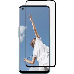 Mobigear Premium OPPO A52 Verre trempé Protection d'écran - Compatible Coque - Noir