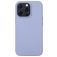 Mobigear Rubber Touch Coque iPhone 14 Pro Coque arrière en Silicone - Gris