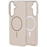 Mobiparts Slim Line Coque Samsung Galaxy A57 MagSafe Coque arrière Rigide - Off White
