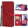 Mobigear Wallet Housse Motorola Moto G72 Etui Porte-Monnaie - Rouge