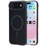 Mobiparts Slim Line Coque iPhone Air MagSafe Coque arrière Rigide - Onyx Black