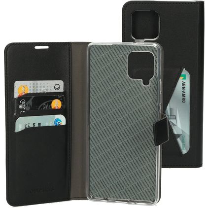 Mobiparts Classic Wallet Housse Samsung Galaxy A42 Etui Porte-Monnaie - Noir