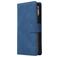 Mobigear Zipper Housse Samsung Galaxy S10 Lite Etui Porte-Monnaie - Bleu
