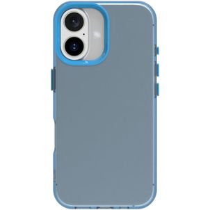 Mobigear Crystal Coque iPhone 16 Coque arrière Rigide - Bleu