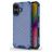 Mobigear Honeycomb Coque iPhone 16 Plus Coque arrière Rigide Anti-Chocs - Bleu