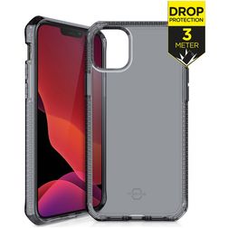 ITSkins SpectrumClear Coque iPhone 12 Mini Coque arrière en TPU Souple Anti-Chocs - Smoke