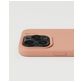 Nudient Base Coque iPhone 15 Pro Coque arrière en Silicone - Peach Orange