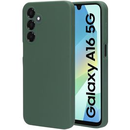 Mobiparts Coque Samsung Galaxy A16 Coque arrière en Silicone - Forest Green