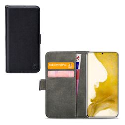 Mobilize Classic Gelly Wallet Housse Samsung Galaxy S22 Etui Porte-Monnaie - Noir