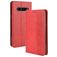 Mobigear Sensation Housse LG V60 ThinQ Etui Porte-Monnaie - Rouge