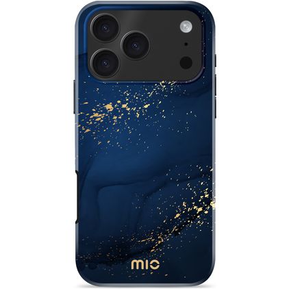 MIO Coque iPhone 17 Pro MagSafe Coque arrière Rigide - Midnight Sparkle