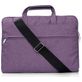Mobigear Denim Zipper Sac à bandoulière Ordinateur portable 11 - 12 Pouces Sacoche ordinateur - Violet