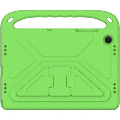 Mobigear AeroArmor Samsung Galaxy Tab A9 Plus (2023) Housse pour tablette enfant avec poignée + Porte-stylet - Vert