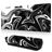 Mobigear Anti-Slip - Tapis de souris - 40 x 90 CM - Abstract Fluid 30