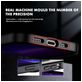 Mobigear Crystal Coque iPhone 14 Pro Max Coque arrière Rigide Anti-Chocs - Noir