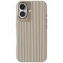 Nudient Bold Coque iPhone 16 MagSafe Coque arrière Rigide - Linen Beige