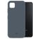 Mobilize Rubber Gelly Coque Samsung Galaxy A22 5G Coque arrière en TPU Souple - Matt Blue